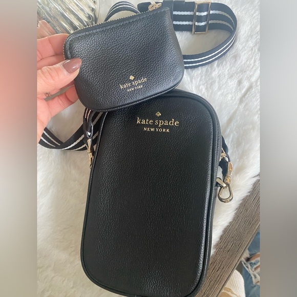 Black leather Kate spade crossbody - Picture 8 of 8